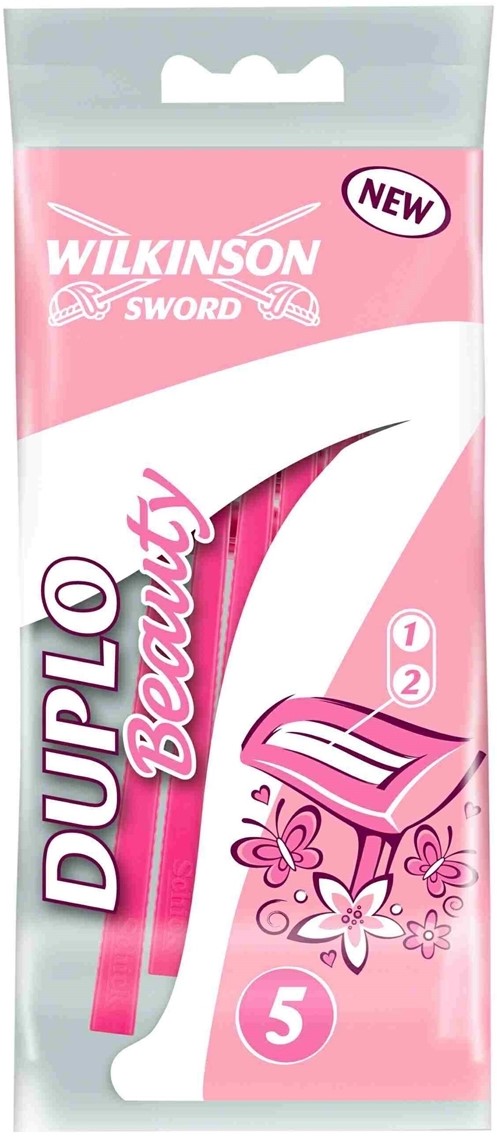Wilkinson Sword Aparate de ras de damă Duplo Beauty, 5 buc.