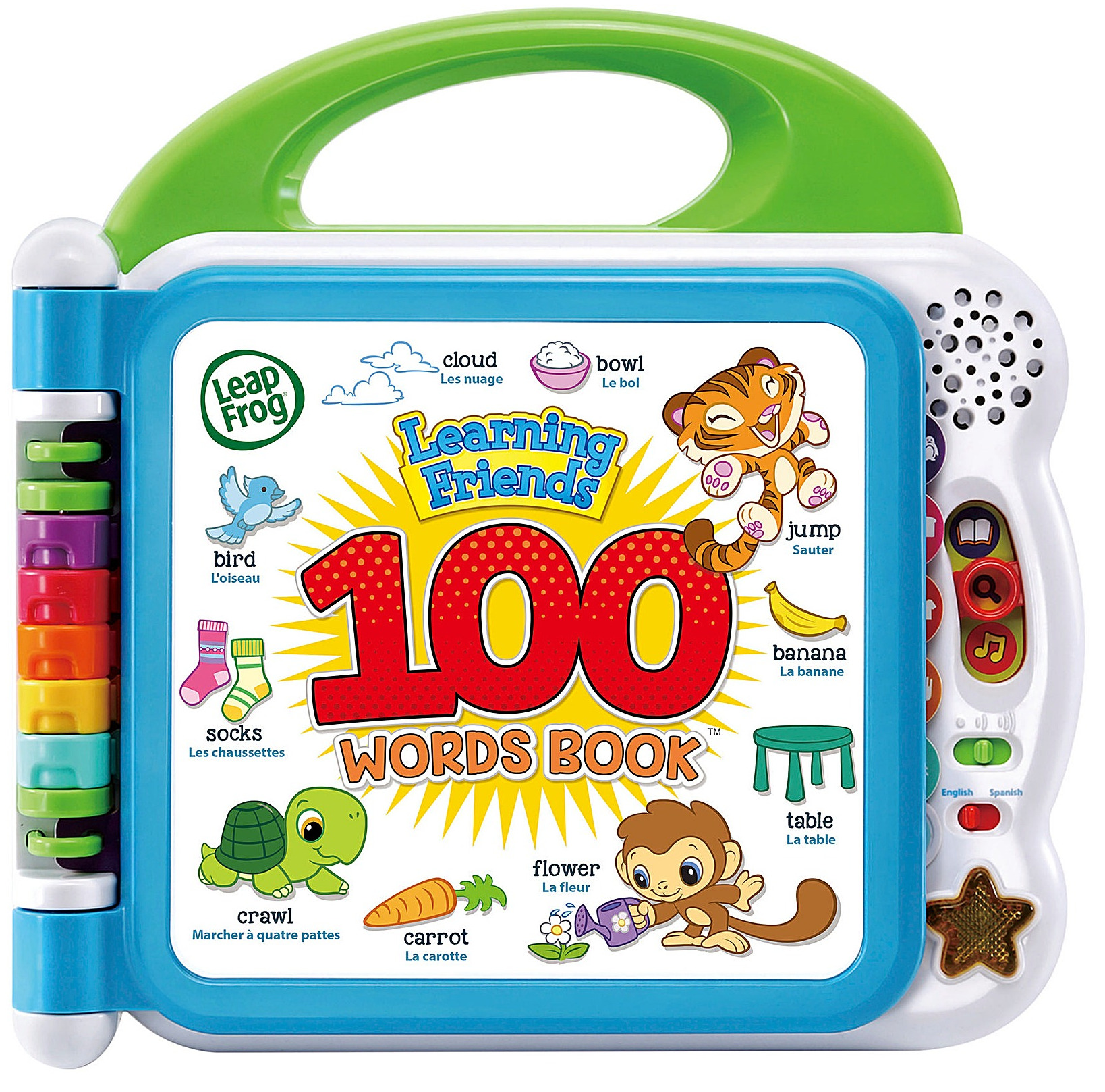 Jucarie interactiva Vtech - Carte, 100 de cuvinte (limba engleza)