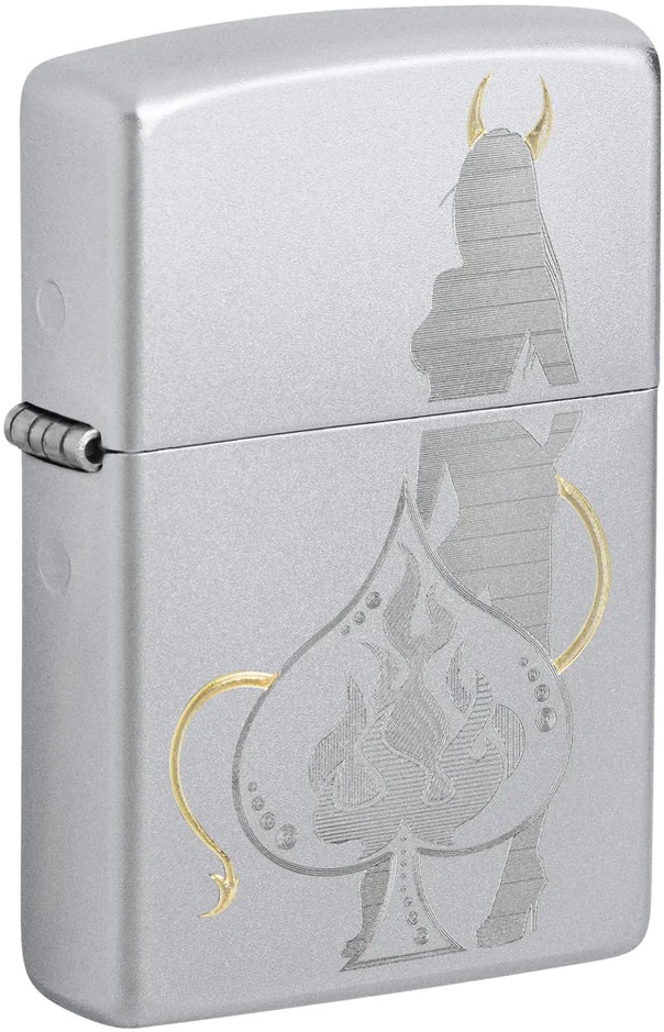 Bricheta Zippo - Devilish Ace Design