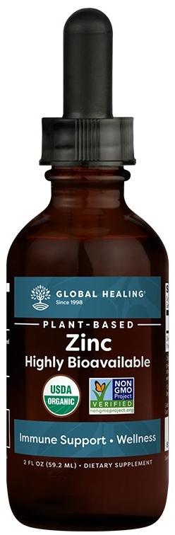 Zinc, 59.2 ml, Global Healing