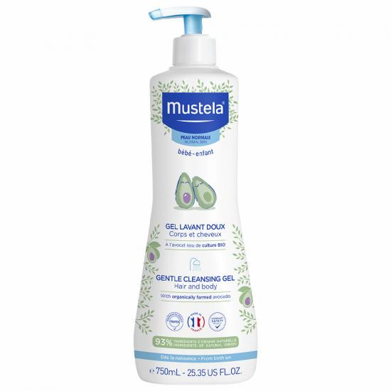Gel de curatare par si corp Mustela (Gramaj: 200 ml, Concentratie: Gel de curatare)