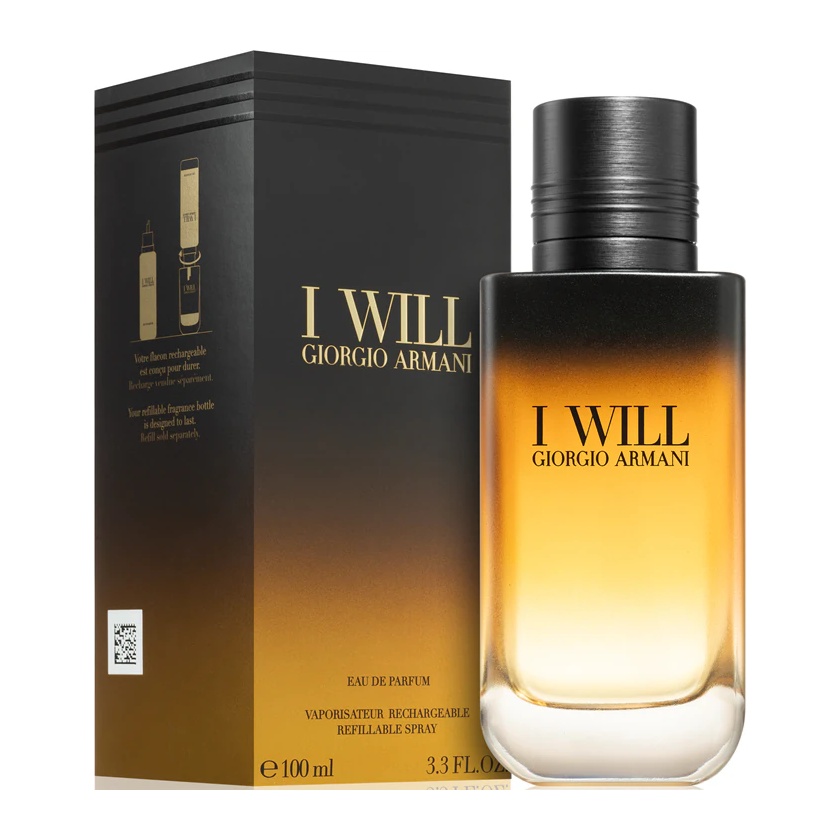 Giorgio Armani I Will, Apa de Parfum, Barbati (Gramaj: 60 ml)