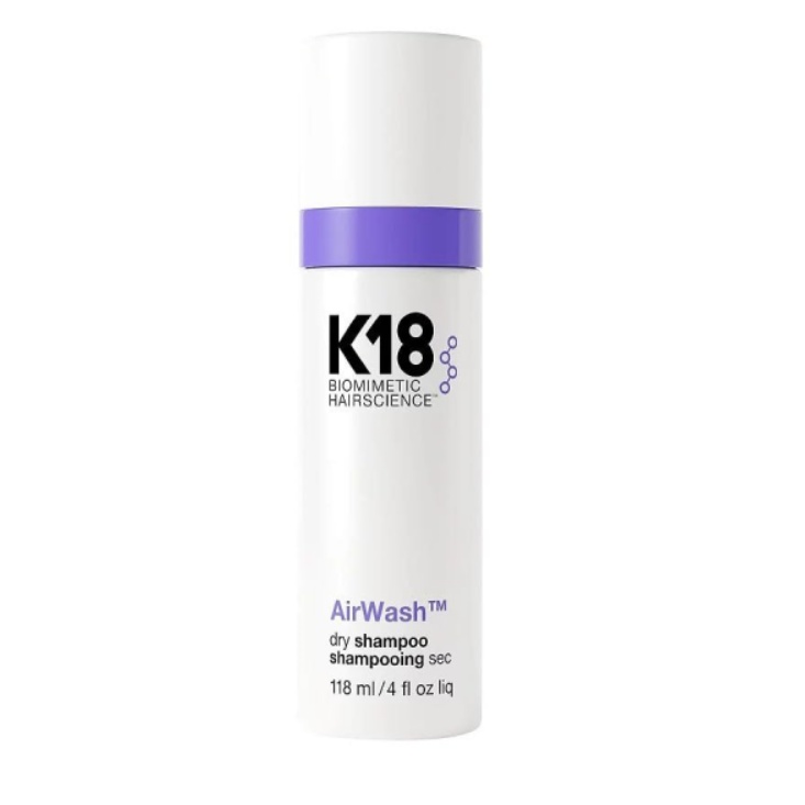 Sampon uscat non-aerosol Airwash, K18, 118 ml (Gramaj: 118 ml)