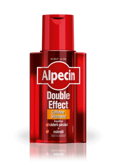 Sampon dublu efect Dr. KURT WOLFF, Alpecin (Concentratie: Sampon, Gramaj: 200 ml)