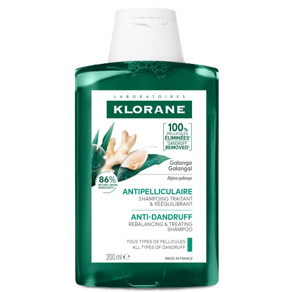 Sampon anti-matreata cu galangal Klorane, 200 ml (Gramaj: 200 ml)