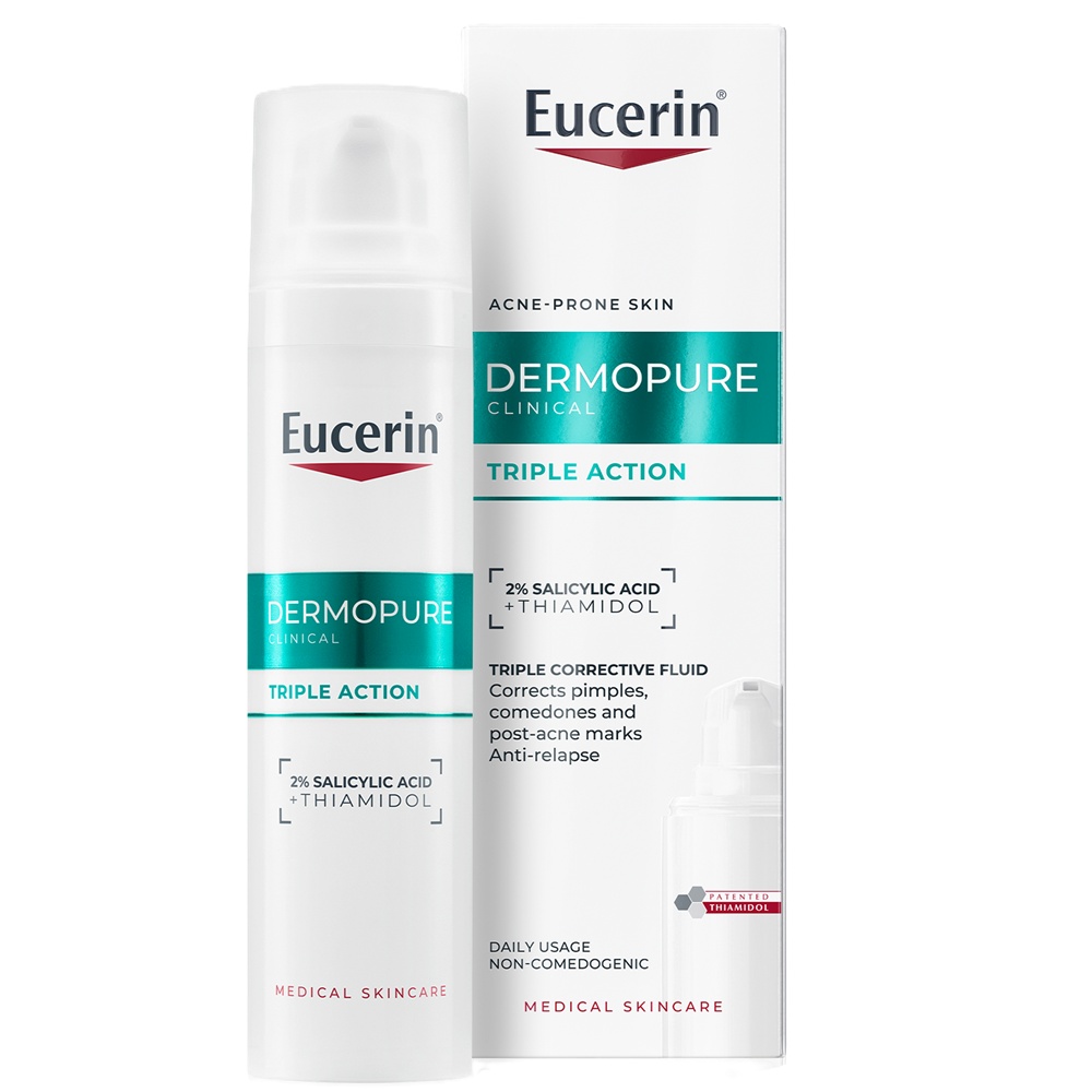 Ser cu tripla actiune Dermo Pure Eucerin, 40 ml