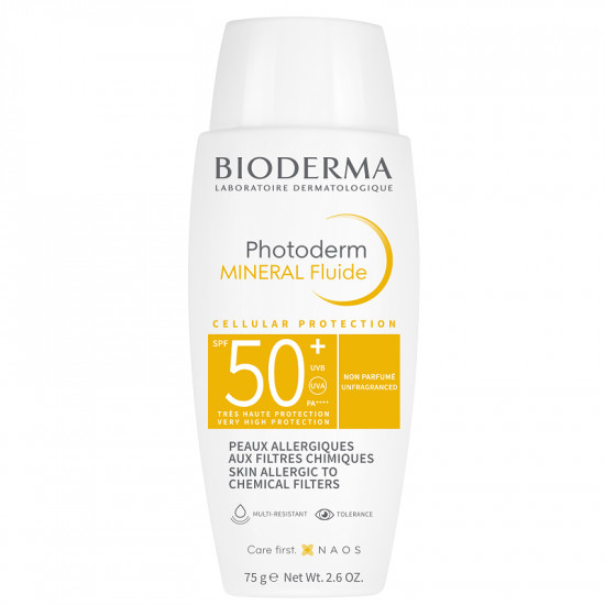 Fluid mineral cu SPF50+ Bioderma Photoderm, 75g