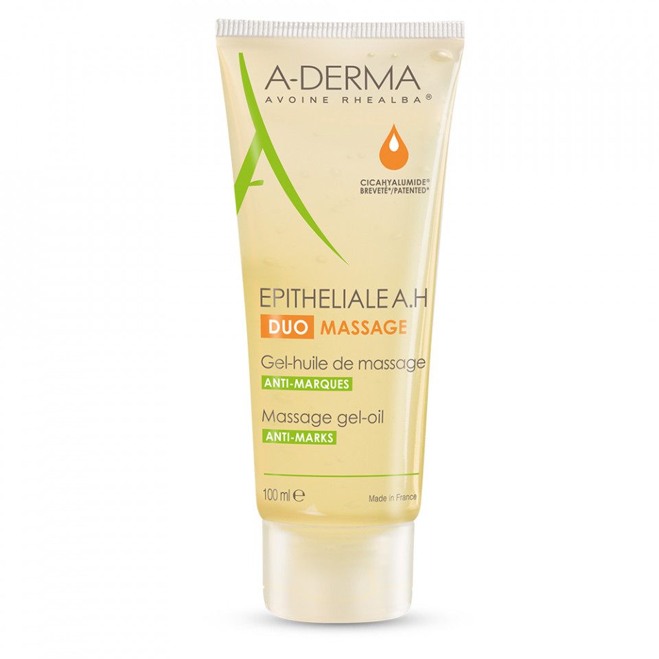 Gel-Ulei de masaj Epitheliale AH Duo, A-Derma (Gramaj: 100 ml, Concentratie: Ulei de masaj)