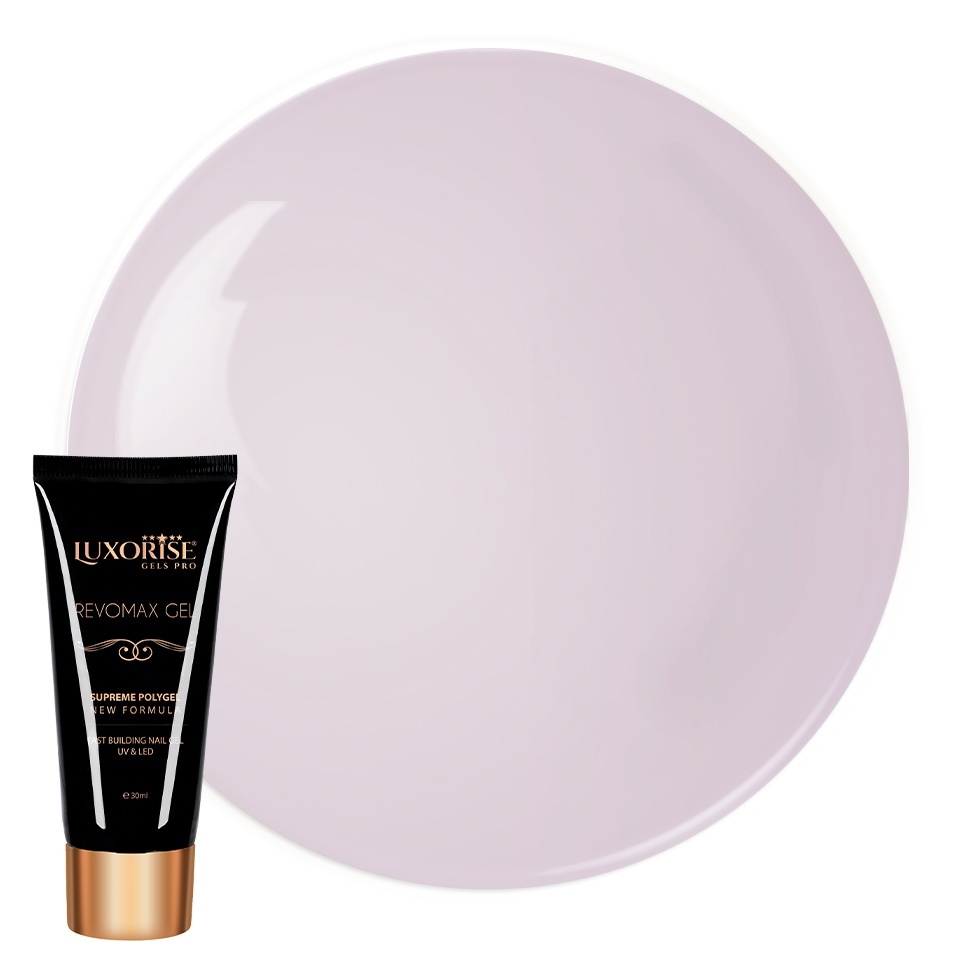 Polygel REVOMAX GEL LUXORISE Rosy Nude, 30ml