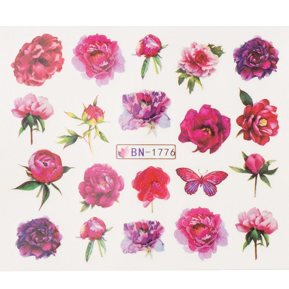 Tatuaj Unghii LUXORISE Flower Book, BN-1776