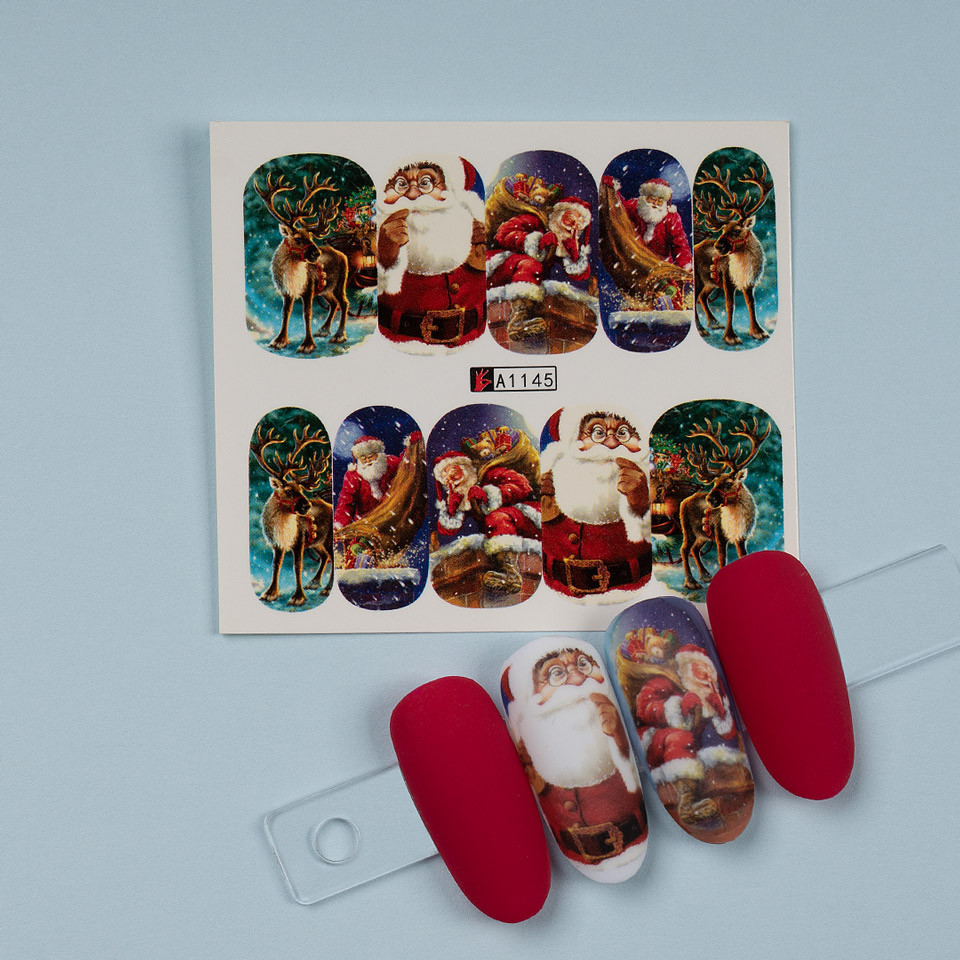 Tatuaj Unghii LUXORISE Santa &amp; Co, A1145