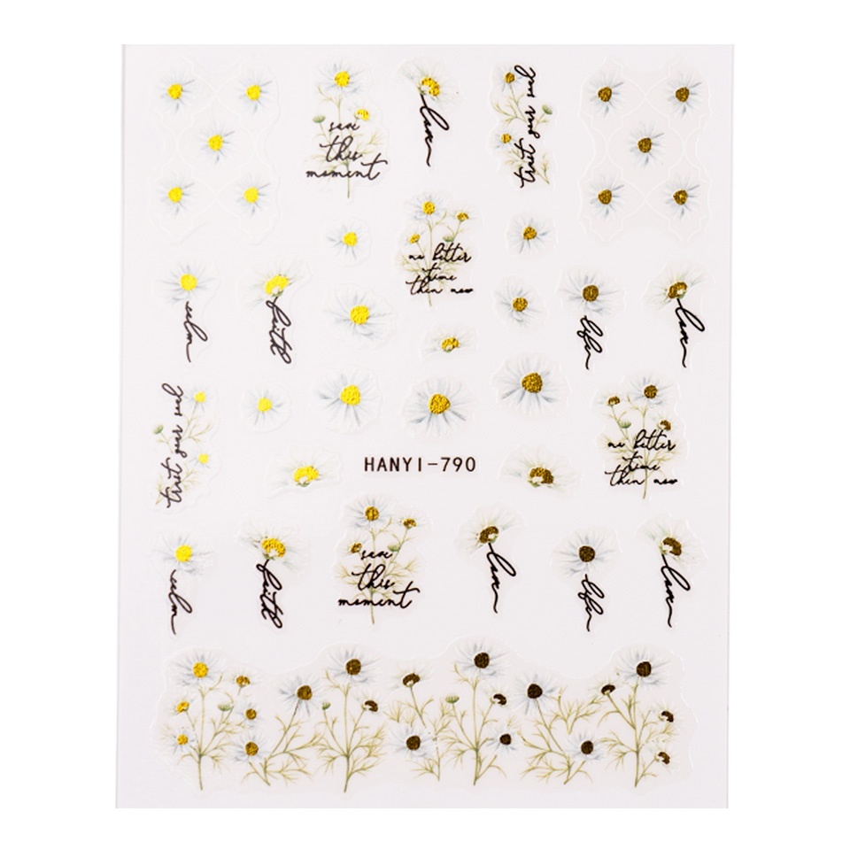 Abtibild Unghii SensoPRO Milano - Sweet Daisies