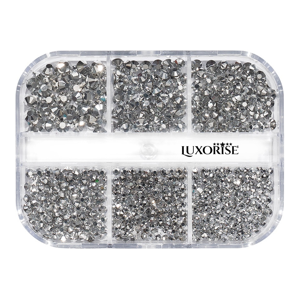 Strasuri Unghii LUXORISE Shine Parade, 6 modele