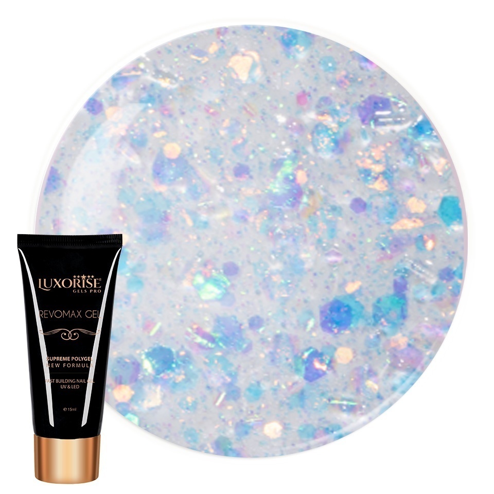 Polygel REVOMAX GEL LUXORISE Sea Spirit, 15ml