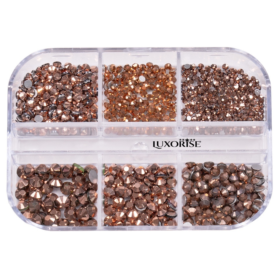 Strasuri Unghii LUXORISE Super Rich, 6 modele
