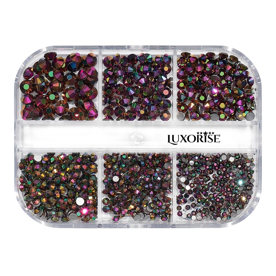 Strasuri Unghii LUXORISE Magic Box, 6 modele