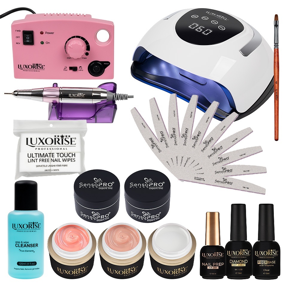 Kit Unghii False cu Gel PRO102