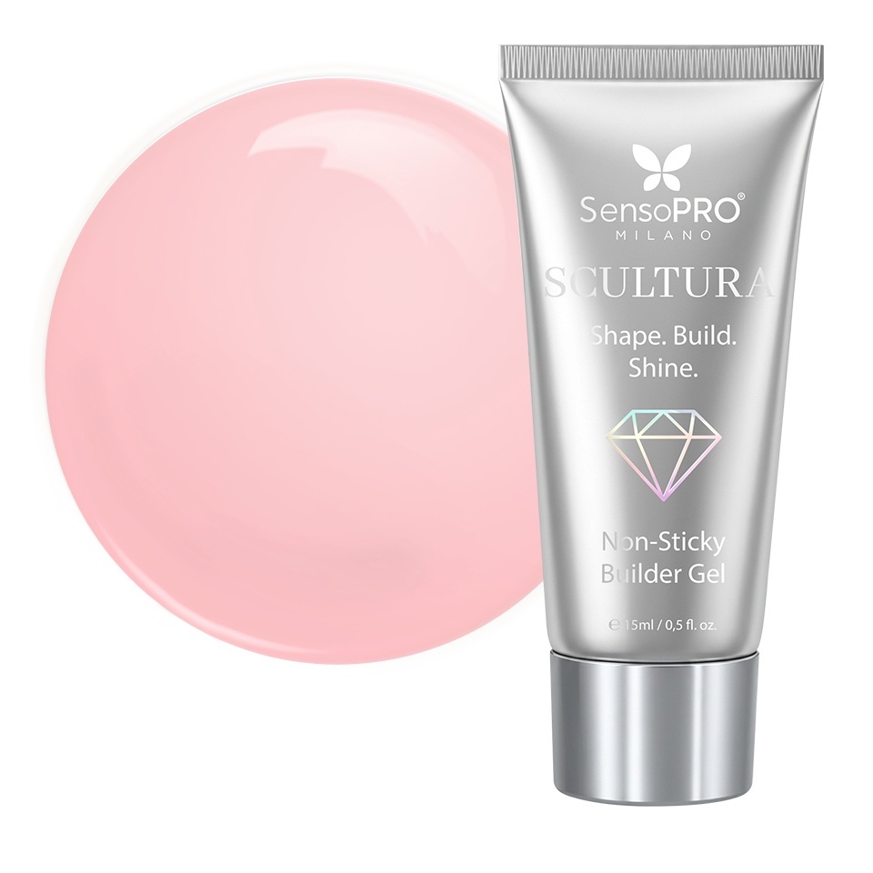 Polygel SCULTURA Non Sticky SensoPRO Milano - Nude Muse, 15ml