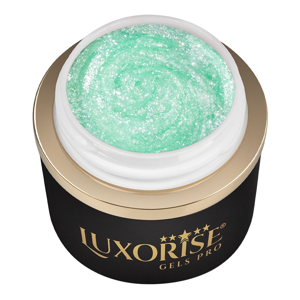 Gel Design 3D LUXORISE - Royal Glitz, Icy Mint 5ml