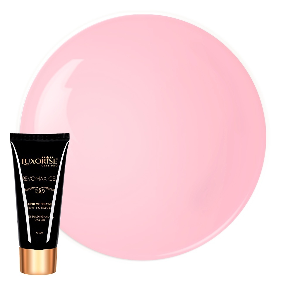 Polygel REVOMAX GEL LUXORISE French Pink, 50ml