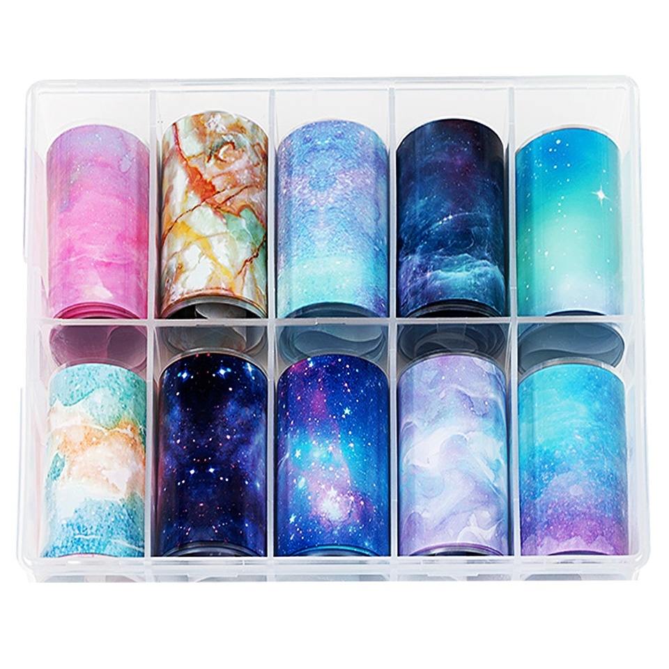 Set Folii Transfer LUXORISE #11 Cosmos, 10 buc