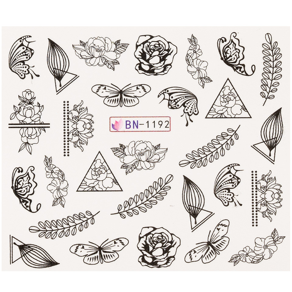 Tatuaj Unghii LUXORISE Simple Passion, BN-1192