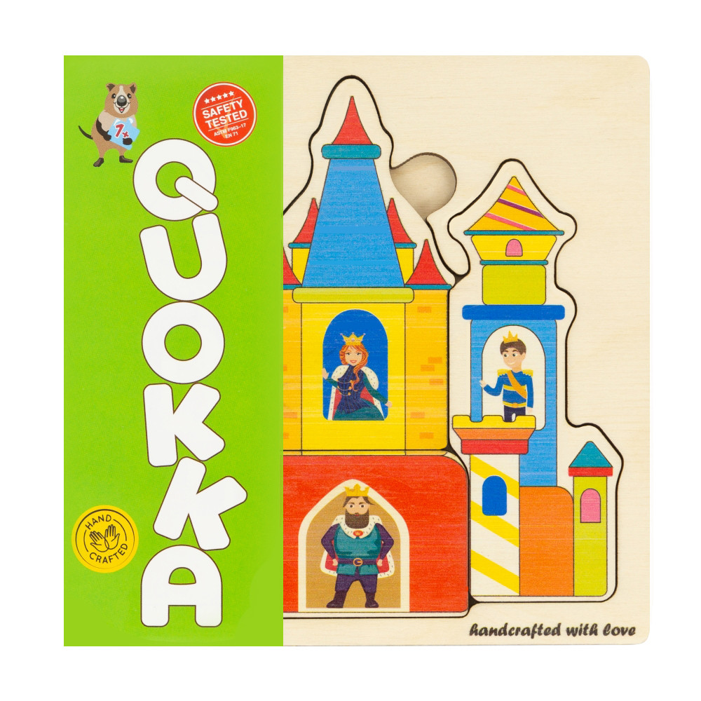 Puzzle Lemn - Castelul