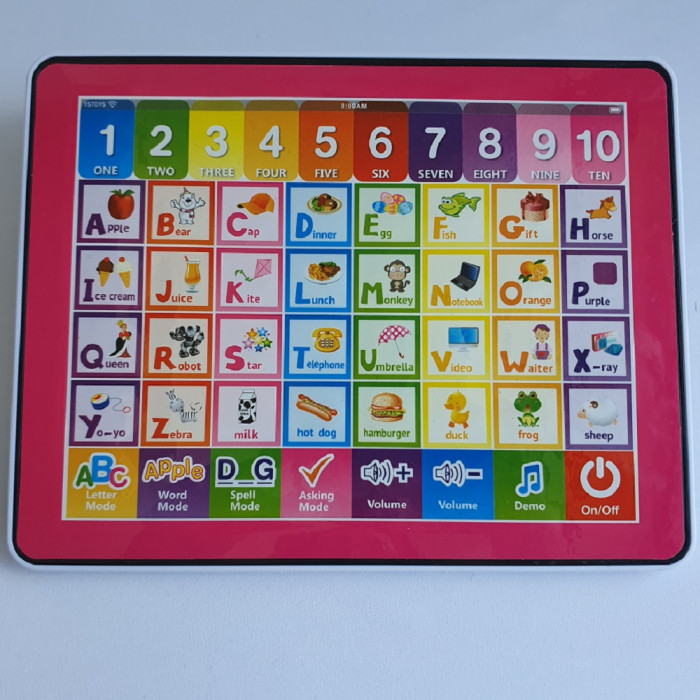 Tableta Interactiva in Limba Engleza - Roz