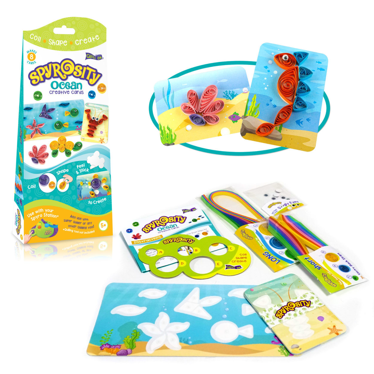 Set Creativ Quilling - Spyrosity Ocean