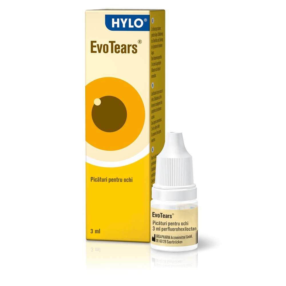 EvoTears Picături pentru Ochi, 3 ml