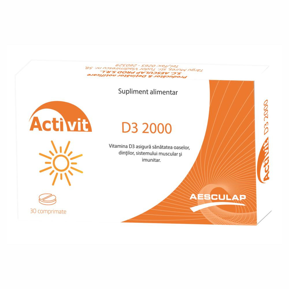 Activit D 2000UI x 30cp