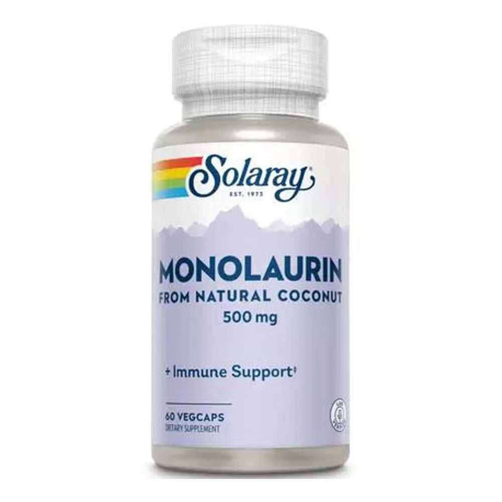 Monolaurin 500mg Solaray, 60 capsule, Secom