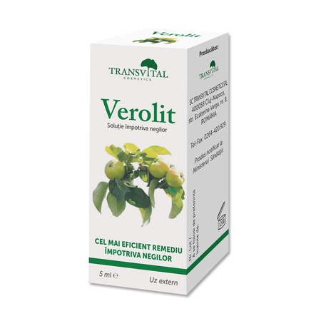 Verolit, 5 ml – solutie impotriva negilor si verucilor