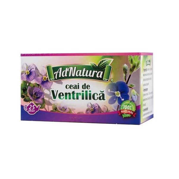 AdNatura Ceai de Ventrilică, 25 plicuri