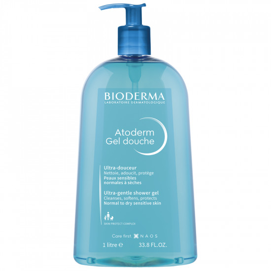 Gel de dus Atoderm, 1L, Bioderma