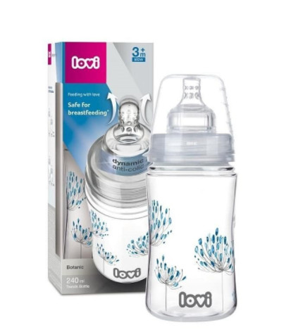 LOVI Biberon 240ml BOTANIC - 21/584