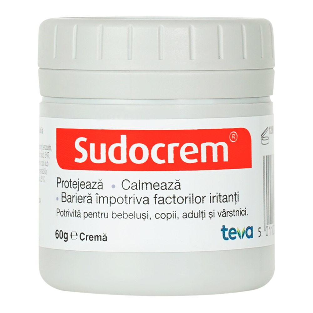Sudocrem cremă protectoare pentru piele, 60 g