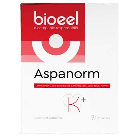 Aspanorm, 30 capsule, Bioeel