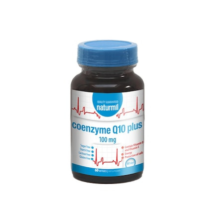 Coenzima Q10 Plus 100 mg, 60 capsule, Naturmil