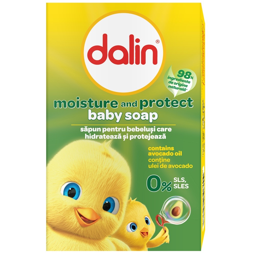 Dalin Săpun Solid cu Avocado pentru Copii, 100 g