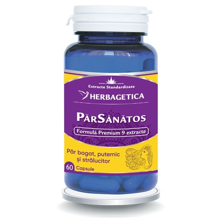 Păr sănătos, 60 capsule, Herbagetica
