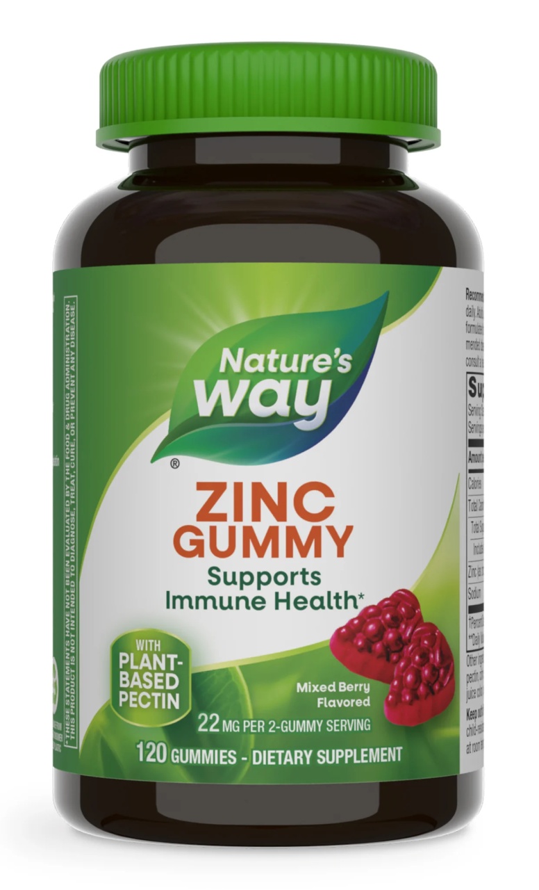 Zinc Gummy 22 Mg, 120 Jeleuri, Secom
