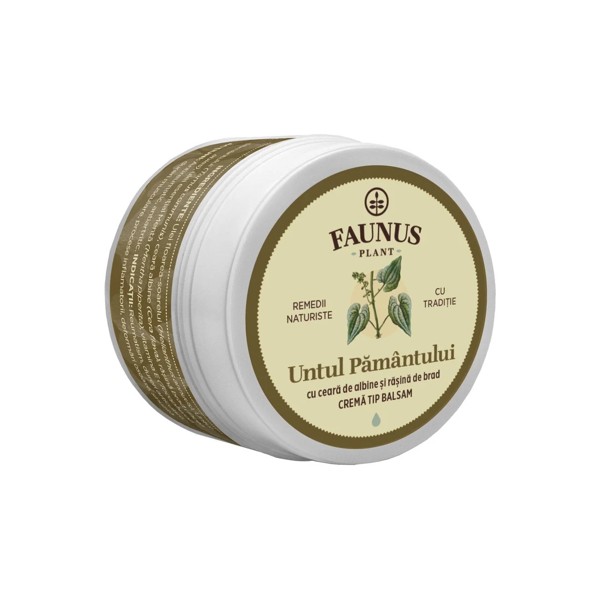Faunus Crema-Balsam Untul Pamantului, 50ml