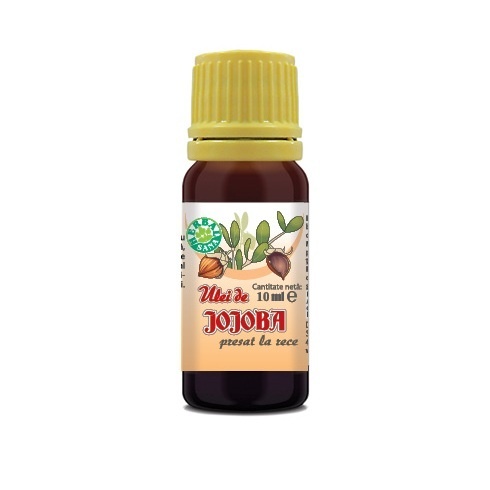 Herbavit Ulei de Jojoba Presat la Rece, 10 ml