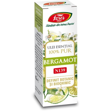 Ulei esențial de bergamot (N159), 10ml, Fares