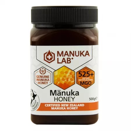 Miere de Manuka MGO 525+, 500g, Manuka Lab