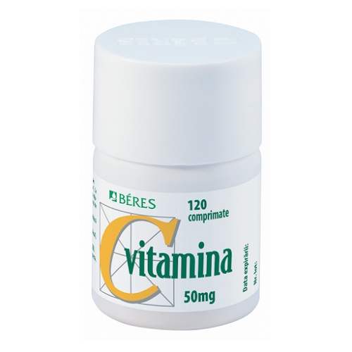 Beres Vitamina C 50 mg, 120 comprimate