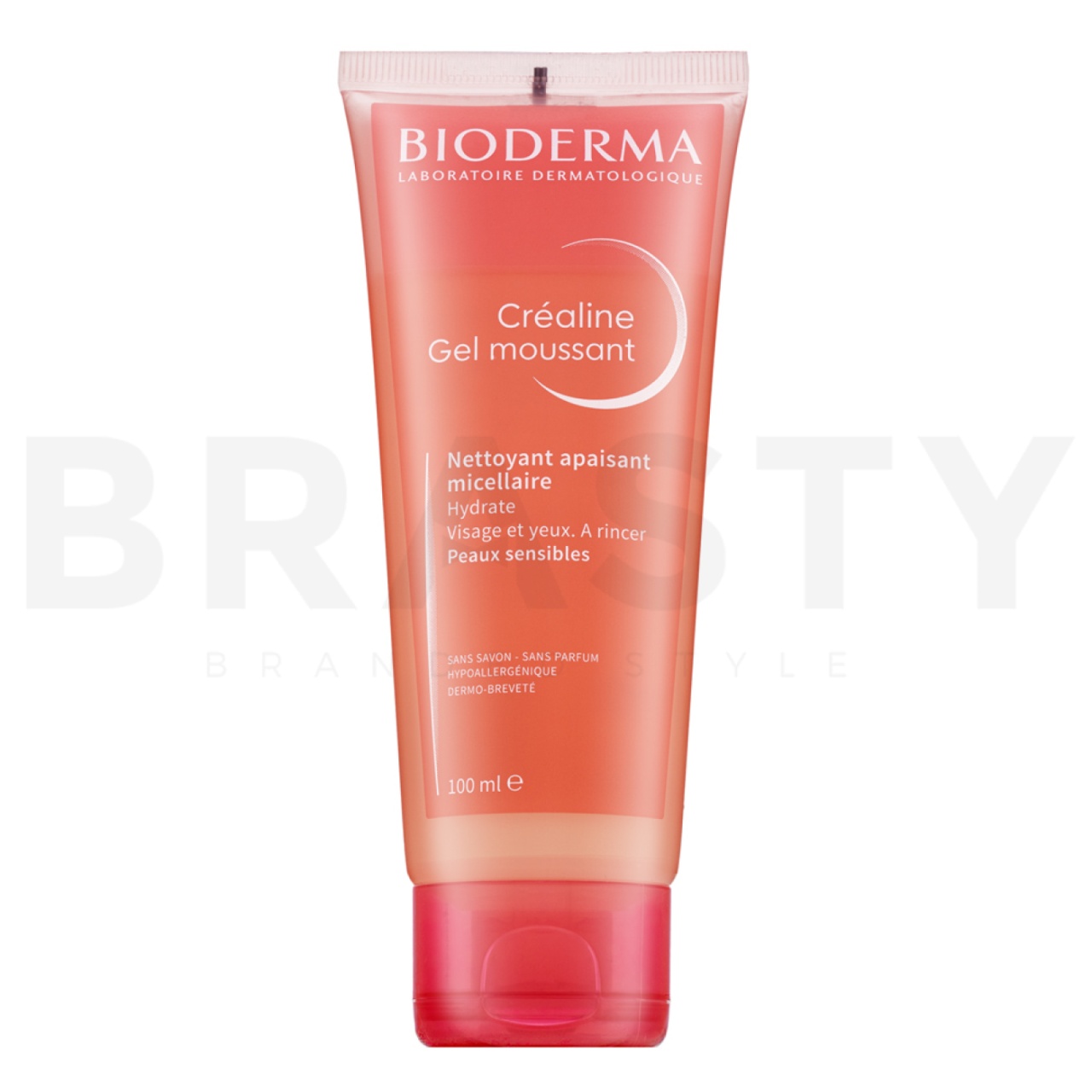 Bioderma Crealine Gel Moussant gel de curatare pentru piele sensibila 100 ml