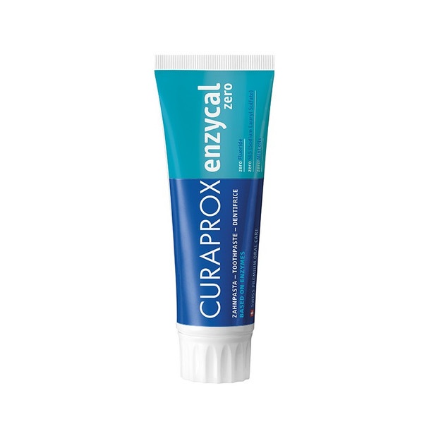 Pasta de Dinti Curaprox EnzyCal Zero fara Fluor si SLS – 75 ml