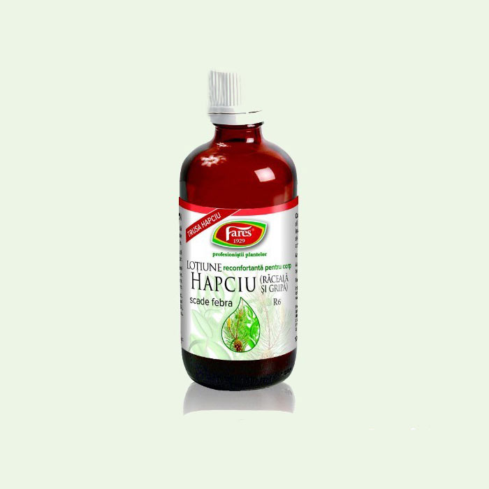 Hapciu – scade febra, R6, loţiune (pentru frecţii)